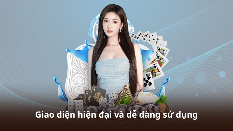 Giao diện hiện đại và dễ dàng sử dụng